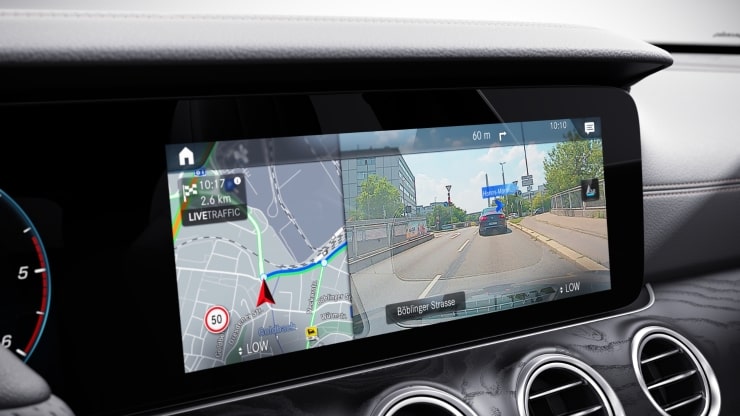MBUX Augmented Reality f&uuml;r Navigation Bild 1