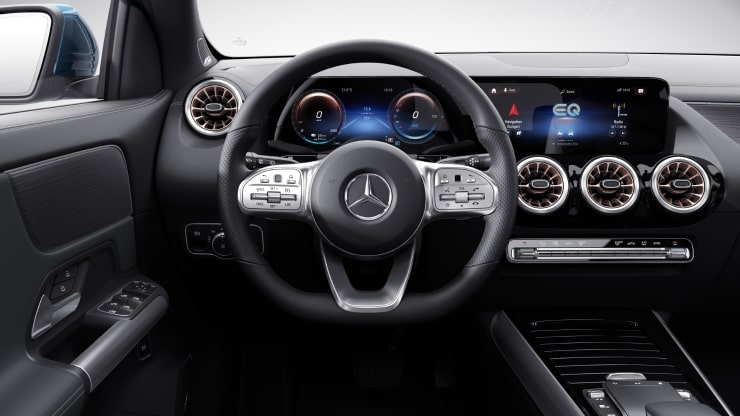 Multifunktions-Sportlenkrad in Leder Nappa Bild 1