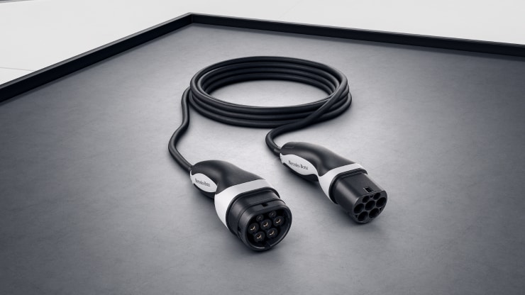 Ladekabel f&uuml;r Wallbox und &ouml;ffentliche Ladestationen&comma; 8m&comma; glatt Bild 1