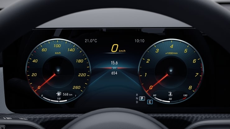 Volldigitales Instrumenten-Display 2