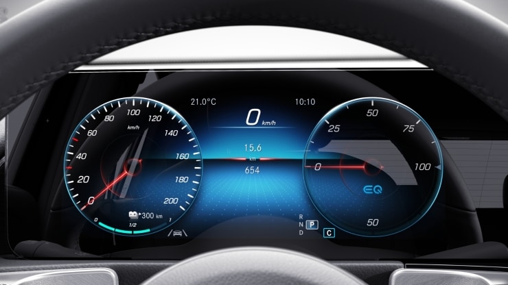 Volldigitales Instrumenten-Display Bild 1