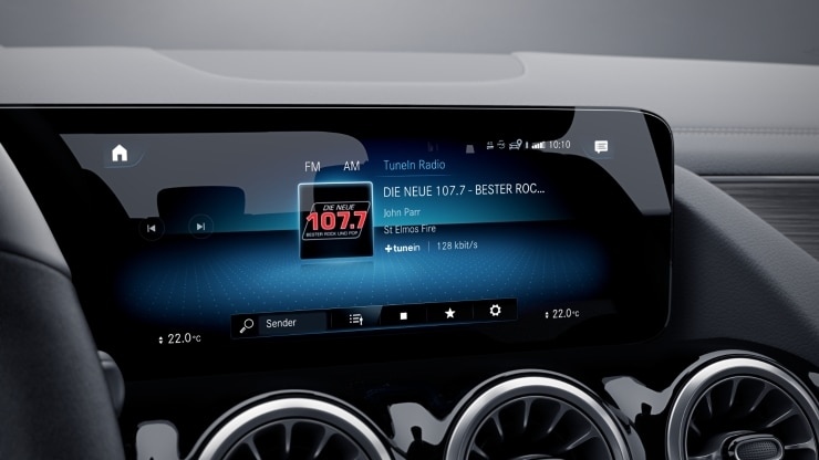Digitales Extra&colon; Erweiterte Funktionen MBUX 1