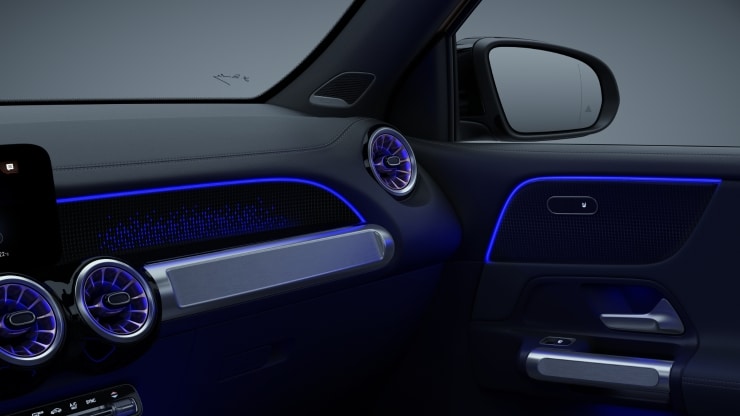 Zierelemente Spiraloptik hinterleuchtet 1