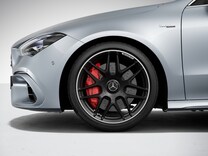 Mercedes-AMG CLA Shooting Brake Bremssättel rot lackiert