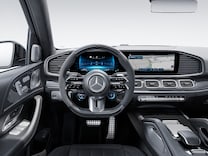 Mercedes-AMG GLS volante performance AMG in fibra di carbonio/ microfibra dinamica