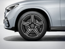 GLC Coupé Braking system with larger brake discs on the front axle