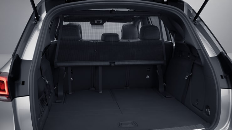 Trennnetz zur Gep&auml;ckraumabtrennung und Insassenschutz Bild 1