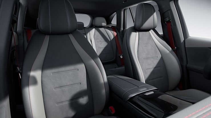 Sicherheitsgurte in Rot 1