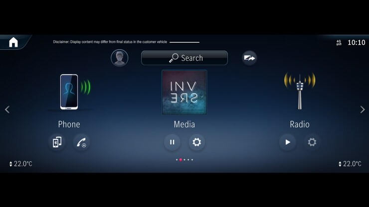 MBUX Multimediasystem 2