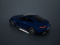 Mercedes-AMG GT Coupé Logo projection with AMG Pattern