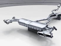 Mercedes-AMG GLS AMG performance exhaust system, selectable