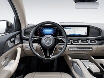 GLE Coupé Multifunktions-Lenkrad in Holz-Leder-Ausführung