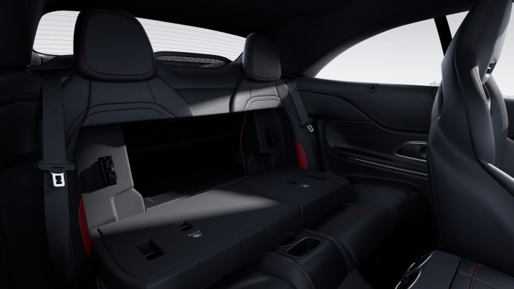 Sitzlehnen im Fond klappbar 2