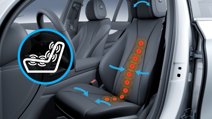 Multikontursitze für Fahrer und Beifahrer 2