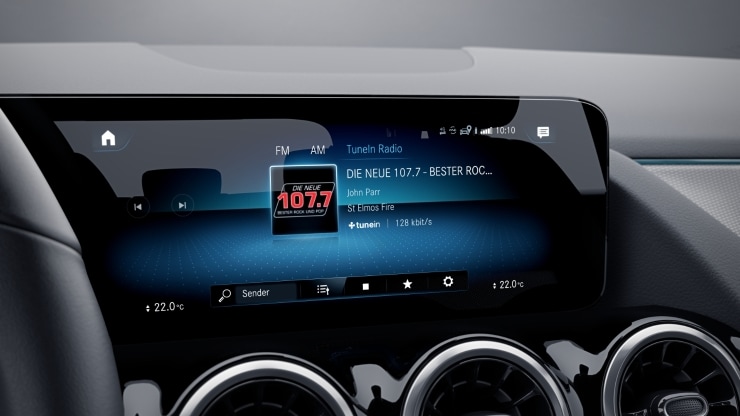Digitales Extra&colon; Erweiterte Funktionen MBUX 1