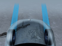 EQS SUV ”Átlátszó motorháztető” funkció