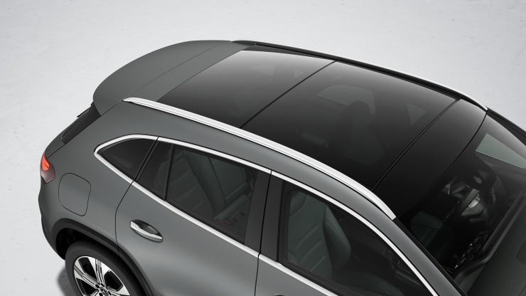 Dachreling in poliertem Aluminium Bild 1