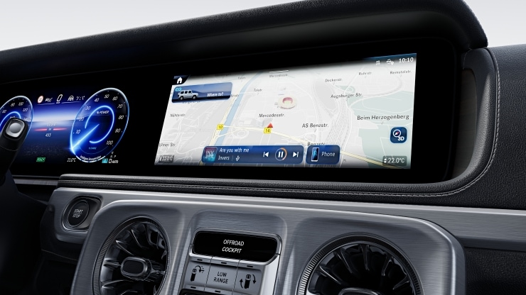 MBUX Multimediasystem Bild 1