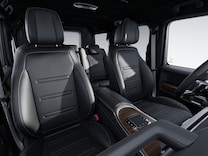 G-Class MANUFAKTUR seat belts in silver