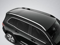 EQB Polished aluminium roof rails