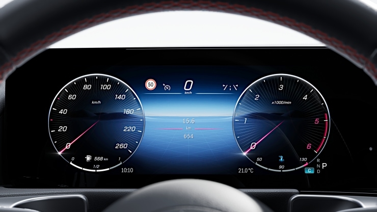 Volldigitales Instrumenten-Display 1