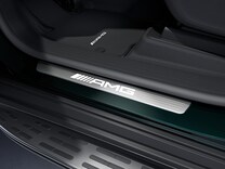 Mercedes-AMG GLE AMG illuminated door sills with "AMG" lettering and with exchangeable cover