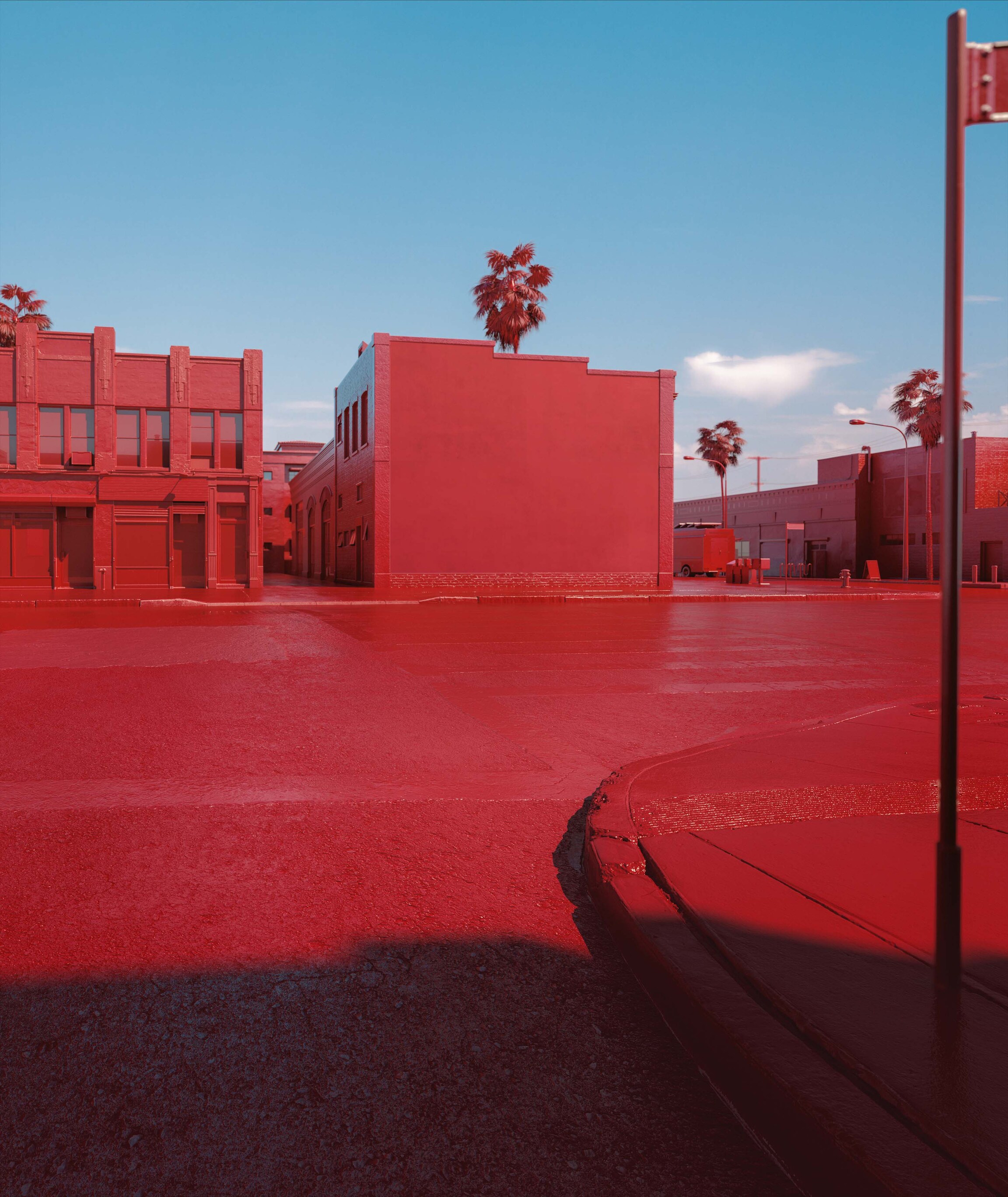 Brand specific stage background