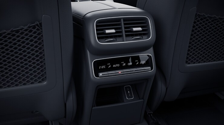 Klimatisierungsautomatik THERMOTRONIC im Fond 2