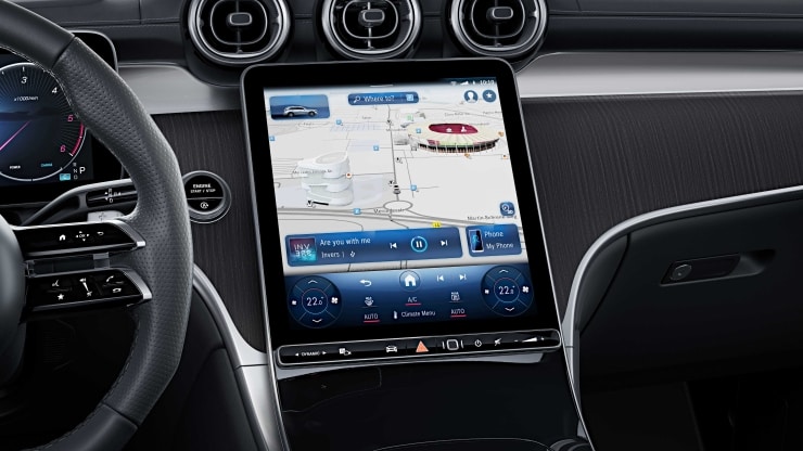 Zentraldisplay Bild 1