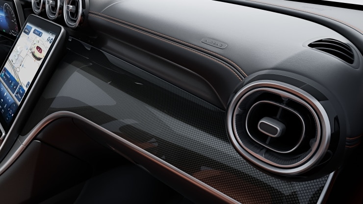 Planche de bord et bas de glace en ARTICO fa&ccedil;on Nappa noir Image 1