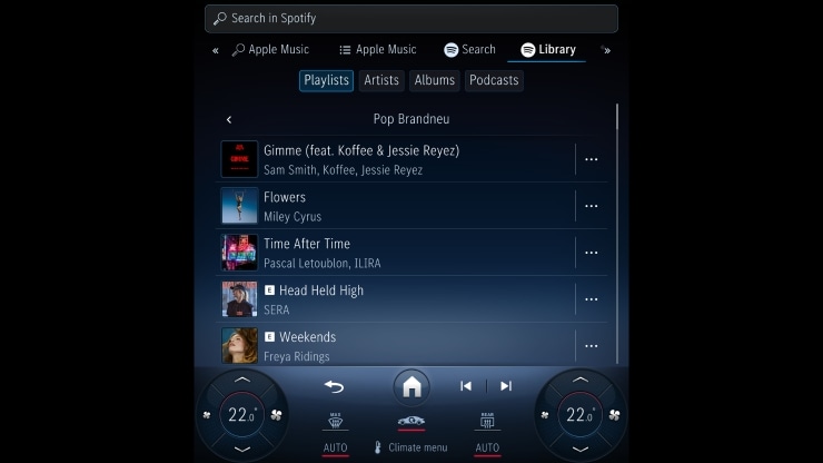 Service connect&eacute;&nbsp;&colon; Pr&eacute; &eacute;quipement pour divertissement MBUX Image 1