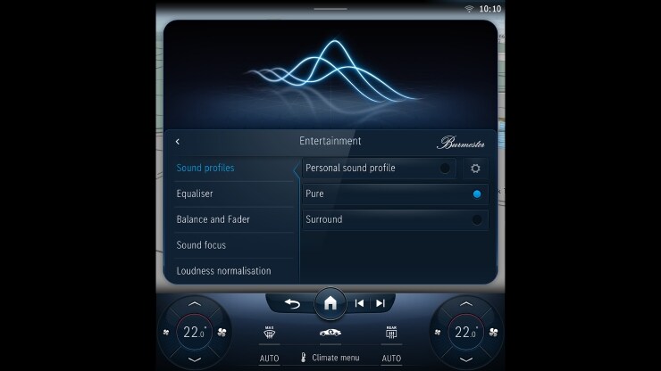 Syst&egrave;me de sonorisation Surround Burmester&reg; Image 1