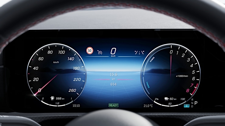 Volldigitales Instrumenten-Display Bild 1