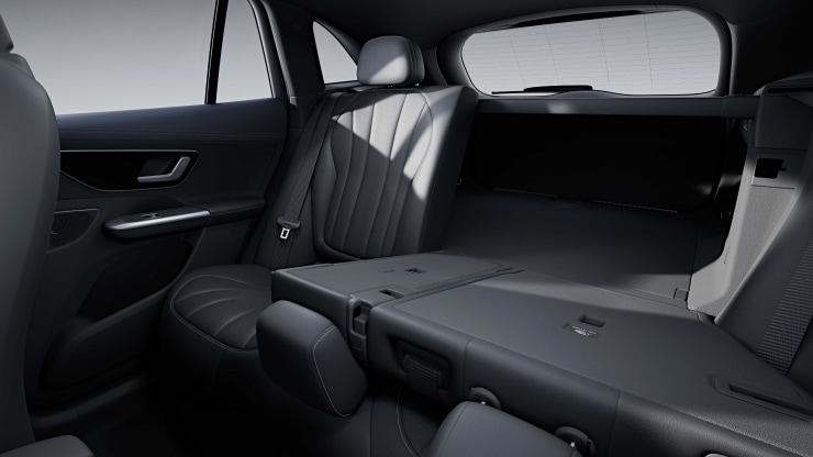 Sitzlehnen im Fond klappbar 2