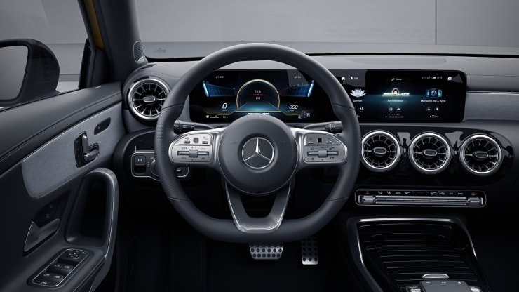 Multifunktions-Sportlenkrad in Leder Nappa 2