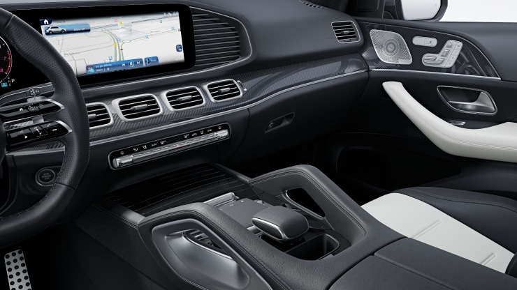 Inserts d&eacute;coratifs AMG en carbone 2