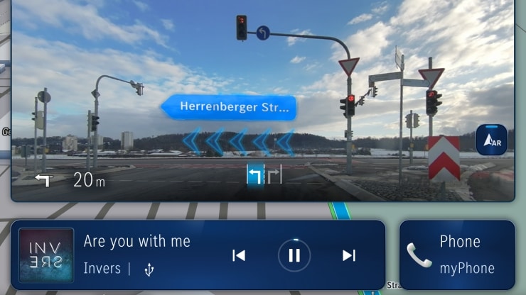 Digitales Extra&colon; MBUX Augmented Reality f&uuml;r Navigation Bild 1