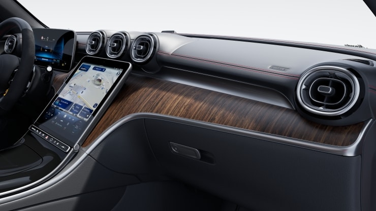 Zierelemente Holz Walnuss braun offenporig 2