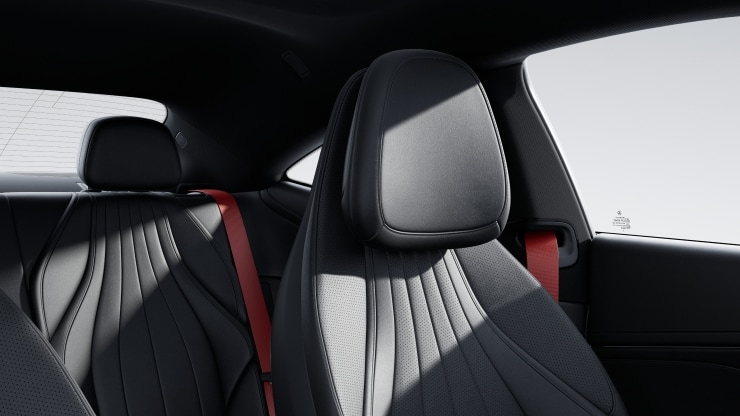 Sicherheitsgurte in Rot 1