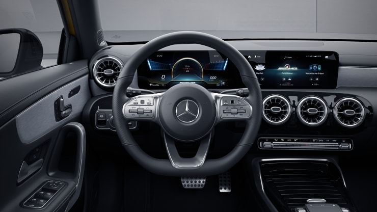 Multifunktions-Sportlenkrad in Leder Nappa 2