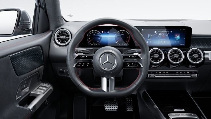 Volant sport multifonctions en cuir Nappa Image 1