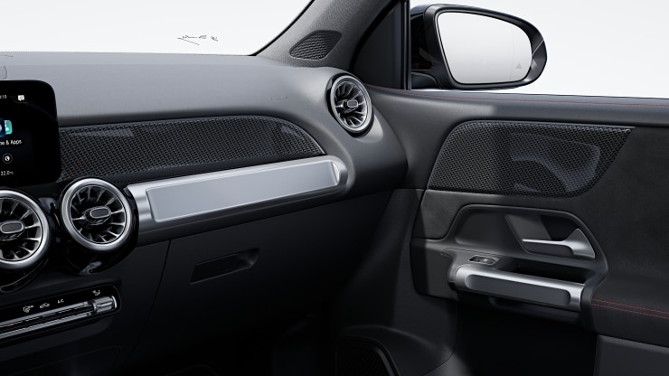 Zierelemente Carbonstruktur 2