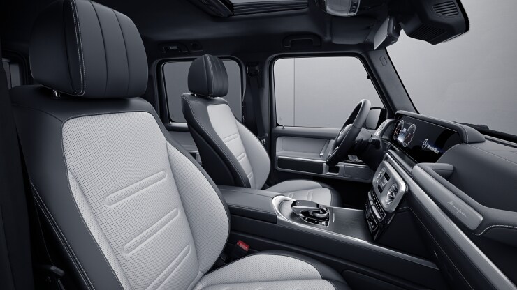 Blanc platine&sol;noir MANUFAKTUR 1