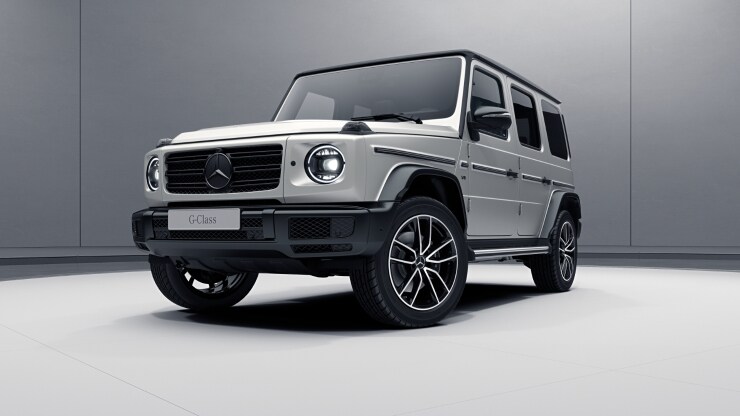 G manufaktur Sto&szlig;f&auml;nger und Radlaufverbreiterungen in Nachtschwarz magno Bild 1