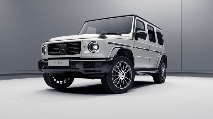 G manufaktur Sto&szlig;f&auml;nger und Radlaufverbreiterungen in Obsidianschwarz Bild 1