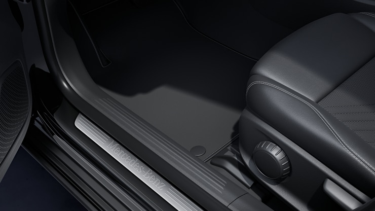 Baguettes de seuil av&period; inscr&period;&laquo; Mercedes-Benz &raquo; Image 1