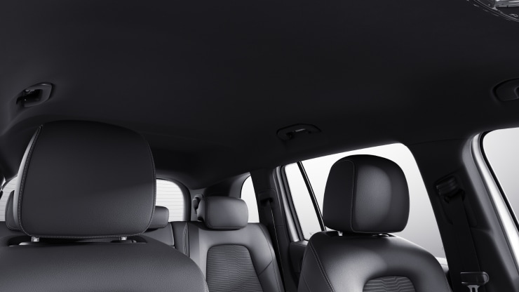 Innenhimmel Stoff schwarz 1