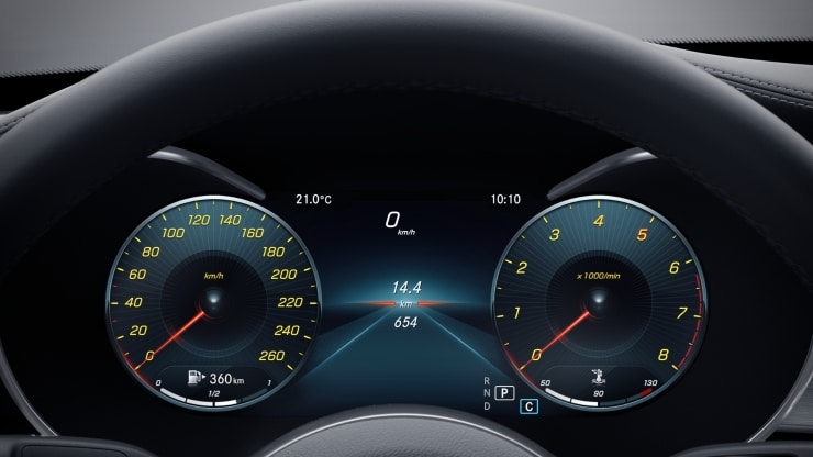 Volldigitales Instrumenten-Display Bild 1