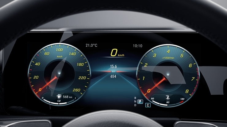 Volldigitales Instrumenten-Display 3