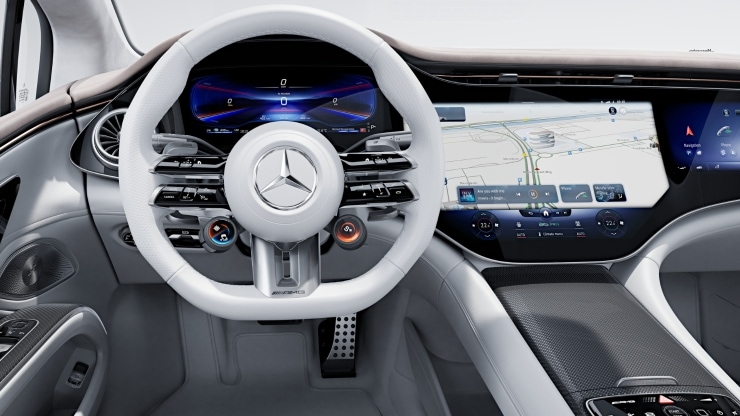 AMG Performance Lenkrad in Leder Nappa 2